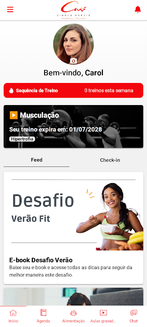 Cibele Morais Personal Trainer Screenshot 1