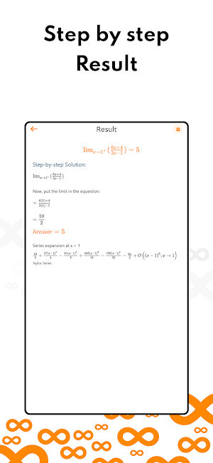 Limit Calculator with Steps Screenshot 2