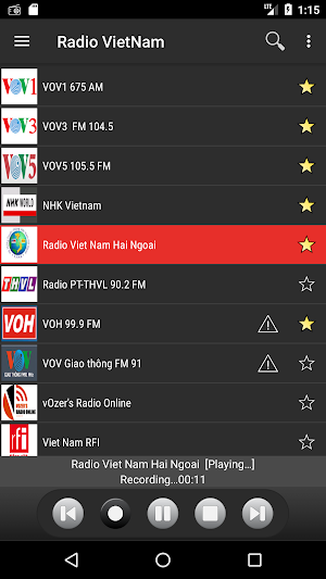 RADIO VIETNAM Screenshot 3