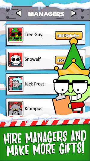 Santa’s Capitalist Factory - Idle Xmas Tycoon Screenshot 2