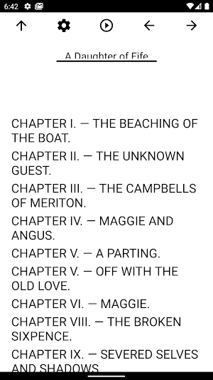 Book, A Daughter of Fife Screenshot 0