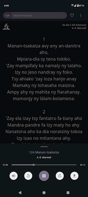 Fihirana Advantista Screenshot 3
