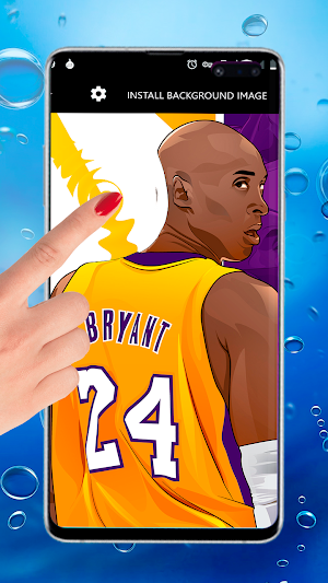 Kobe Bryant Basketball Player Sport Live Wallpaper Screenshot 0