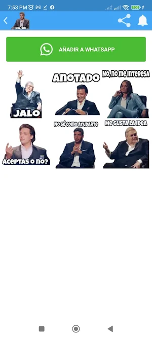 Stickers de Shark Tank Screenshot 1
