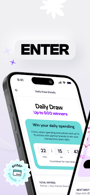Spendi  |  Spend, Enter, Win Screenshot 1