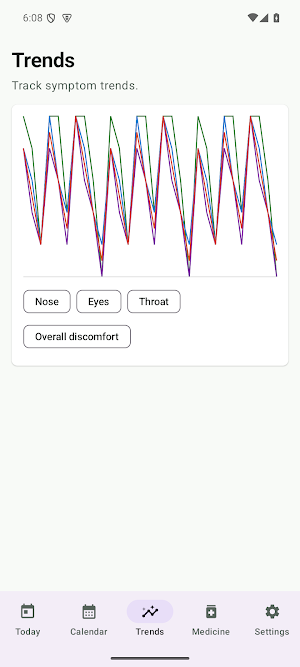 Pollen Diary Screenshot 2