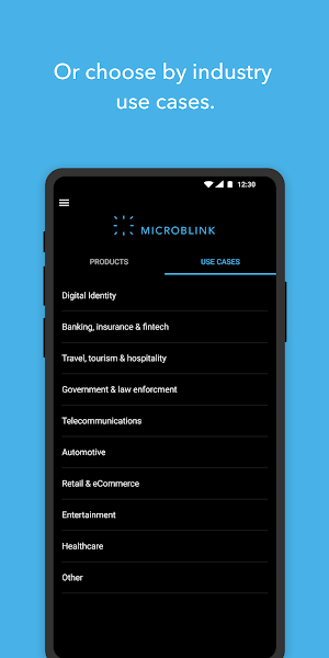 Microblink Vision Screenshot 1