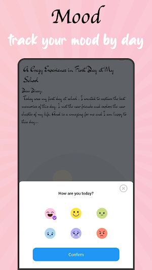 Secret Diary : Diary with lock Screenshot 3