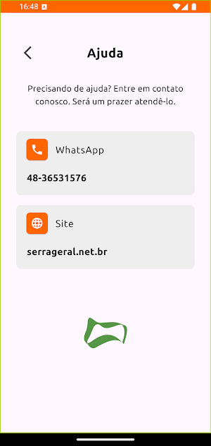 Serra Geral Internet Screenshot 3