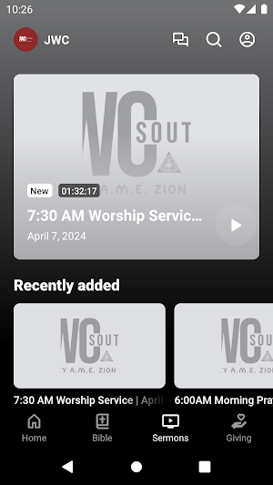 John Wesley A.M.E. Zion Church Screenshot 1