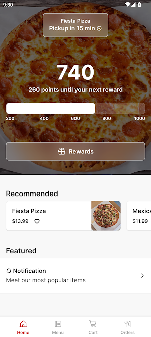 Fiesta Pizza To Go Screenshot 0