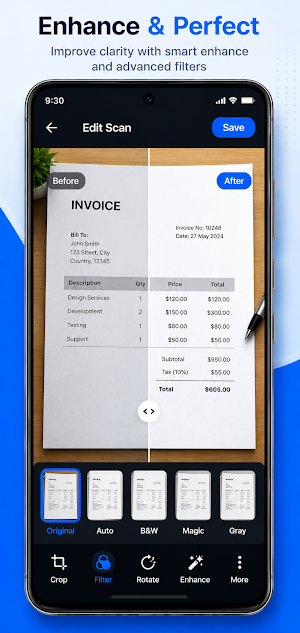 Document Scanner: scanIQ Screenshot 2