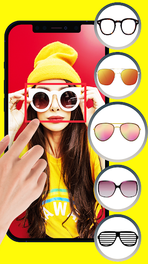 Glasses Photo Editor App Screenshot 2