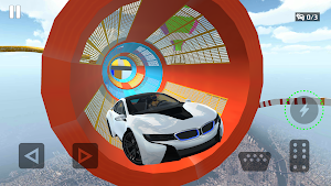 BMW Mega Stunt Car Ramp Screenshot 2