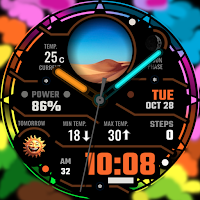 h901 Color Ring Watch Face