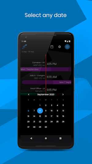 Timezone Converter - World Time Zone Tool Screenshot 2