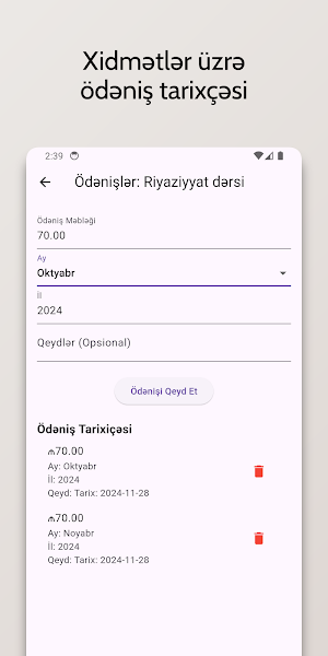 Müştəri Bazası Screenshot 2