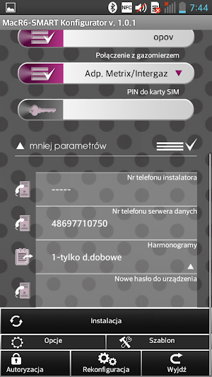 MacR6 SMART konfigurator Screenshot 3