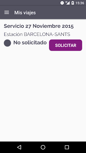 Renfe Atendo Screenshot 1