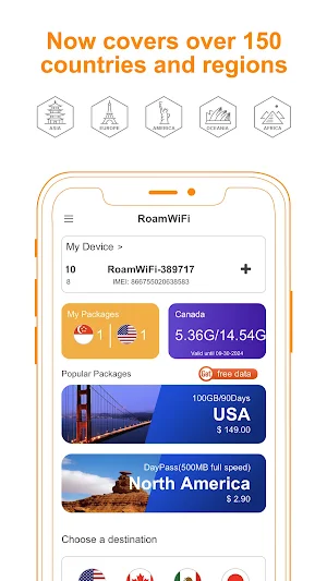 RoamWiFi Screenshot 2