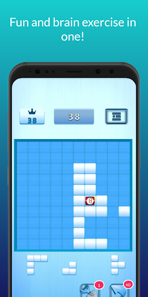 Block Puzzle - Ice Blocks Screenshot 1