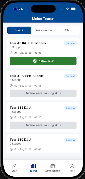 Stöber Mitarbeiter App Screenshot 0