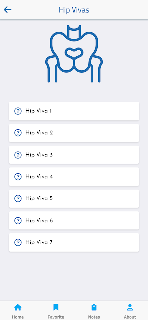 Orthopaedic FRCS VIVAs Q&A Screenshot 2