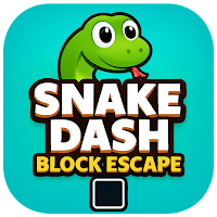 Snake Dash Block Escape