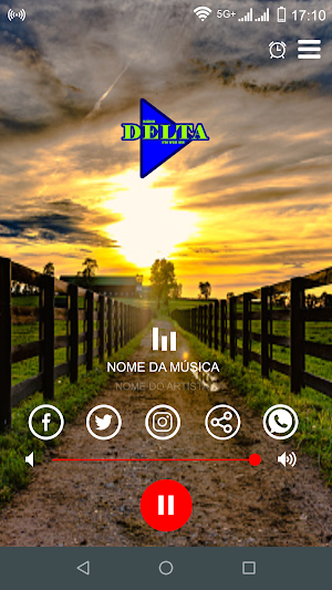 Rádio Delta Fm Web MS Screenshot 2