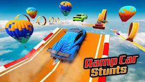 Mega Ramp Car Stunts 3D - Impossible Tracks Racing Screenshot 0