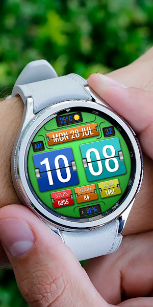 DIGI FLIPNOUR CTS35 Watch face Screenshot 3