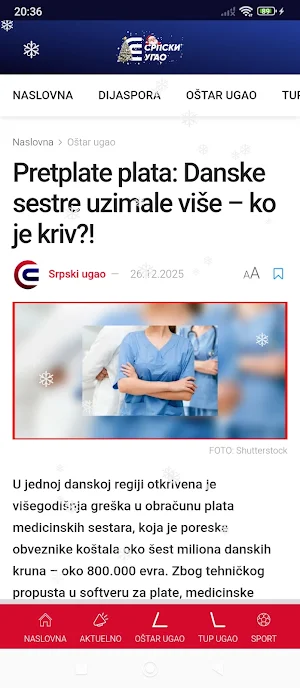 Srpski ugao Screenshot 0