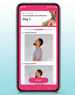Lose Double Chin Workout Screenshot 3