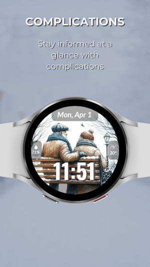 EXD032: Wholesome Watch Face Screenshot 3