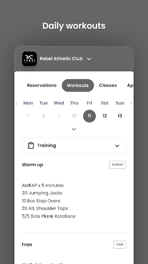 Rebel Athletic Club Screenshot 3