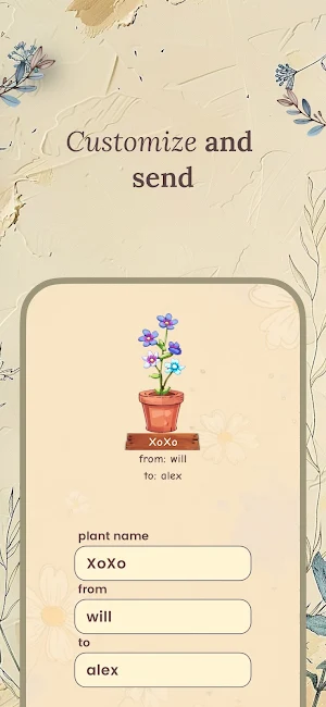 Nisnis: Send Virtual Flowers Screenshot 1
