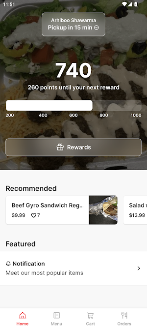 Arhiboo Shawarma Screenshot 0