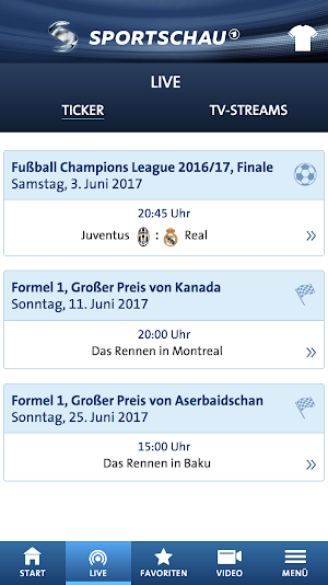 SPORTSCHAU Screenshot 1