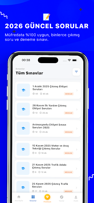 Ehliyet Sınav Soruları 2026 Screenshot 2
