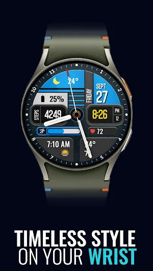 Tancha S89 Hybrid Watch Face Screenshot 3