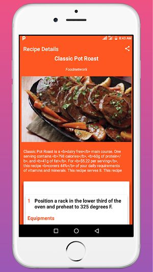 Food Recipes Screenshot 2