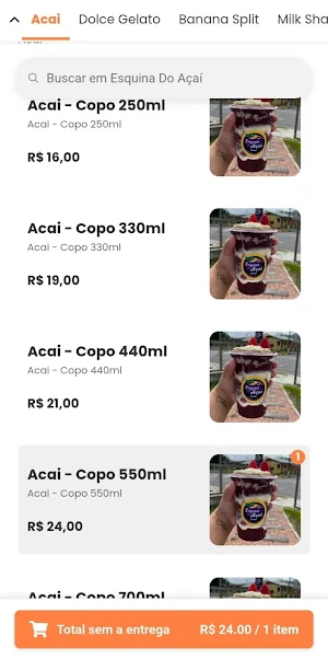 Ventos Food Screenshot 2