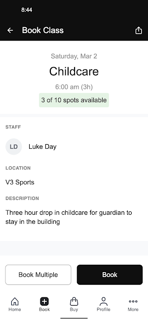 V3 Sports Screenshot 2