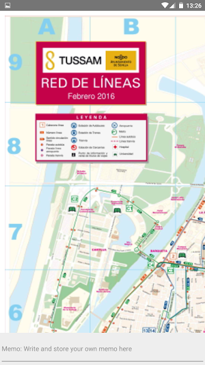 SEVILLA SPAIN BUS METRO TUSSAM Screenshot 1