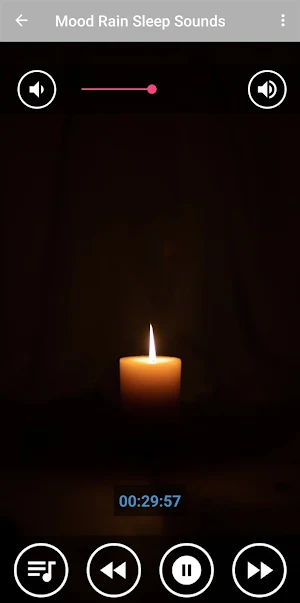 Mood Rain Relaxing Sleep Sound Screenshot 0