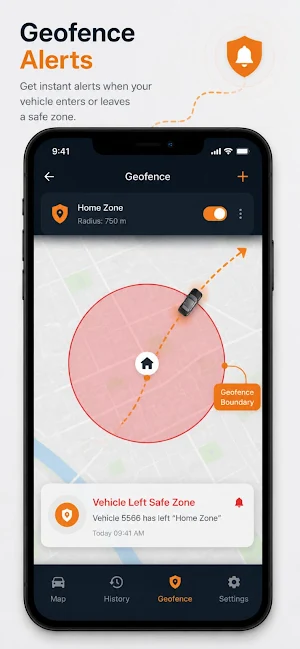 LandAirSea 54 GPS Traccar Screenshot 2