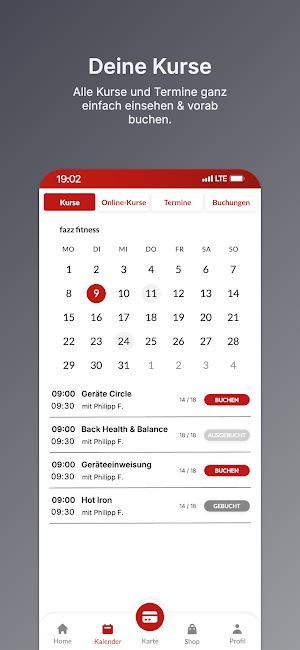 fazz medical fitness Singen Screenshot 2