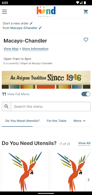 Macayo’s Screenshot 2