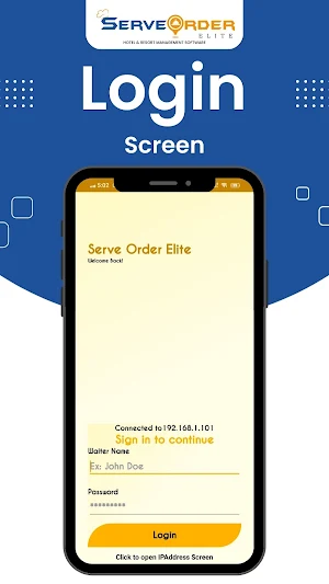 Serve Order Elite Screenshot 2