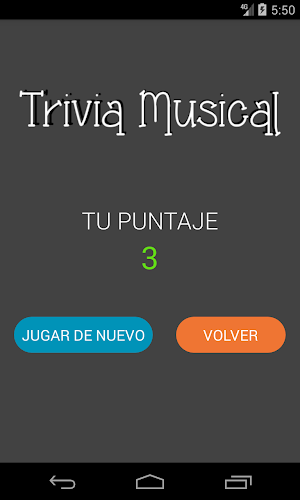 Trivia Musical Screenshot 2